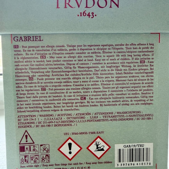 Trudon Gabriel Classique Candle - Picture 5 of 7